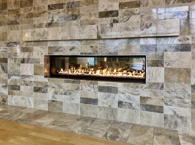 Custom Fireplace Installation